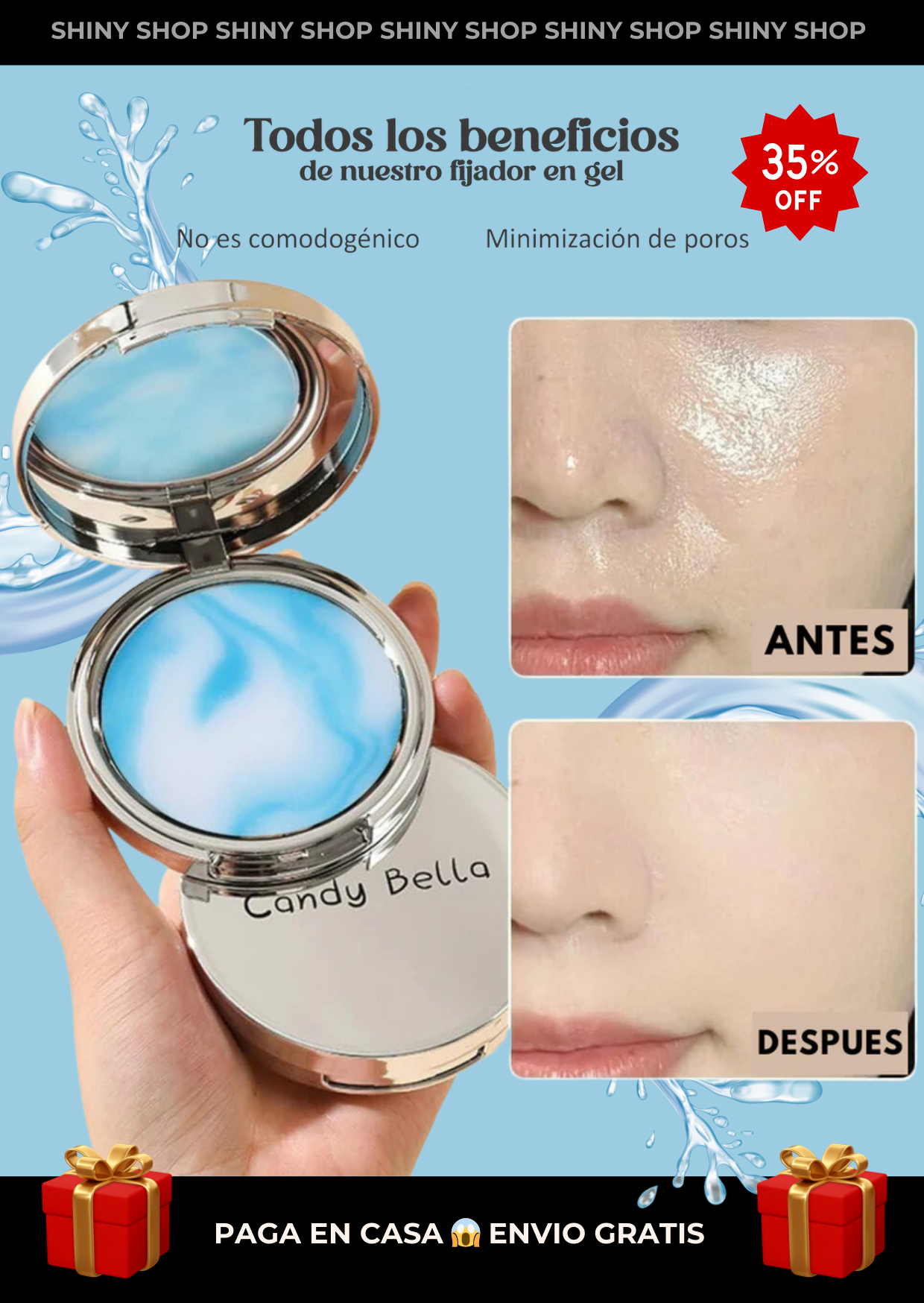 🩵 CandyBella® I Piel Perfecta Todo el Día - Shiny Shop