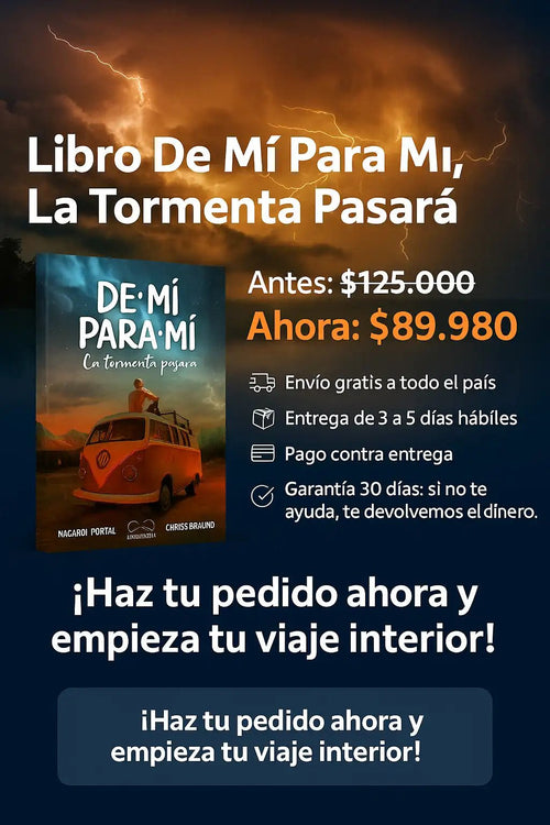 🥇Libro De Mí Para Mí, La Tormenta Pasará ( Spanish ) - Shiny Shop