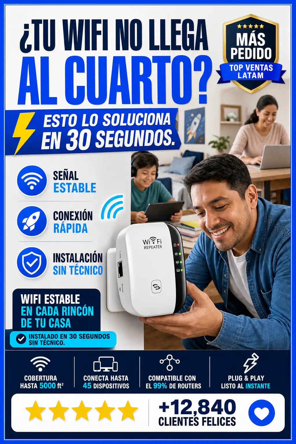 WiFi Extenders Signal Booster®
