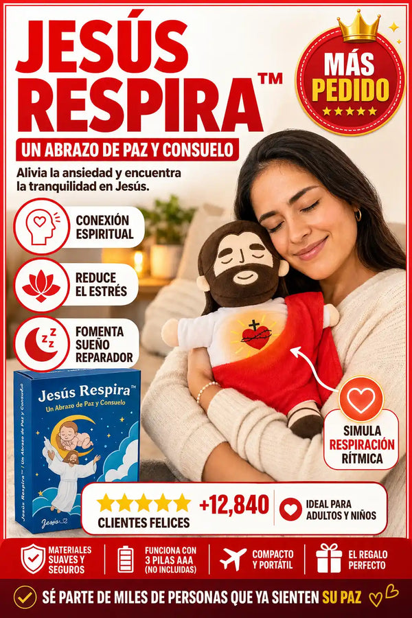 🤧 Jesús Respira™ I Un Abrazo de Paz y Consuelo