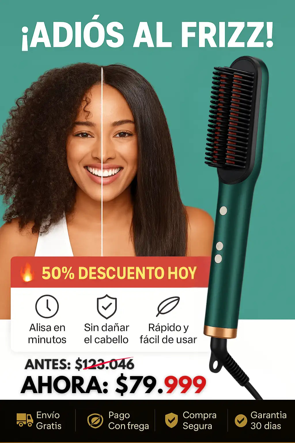 cepillo alisador
