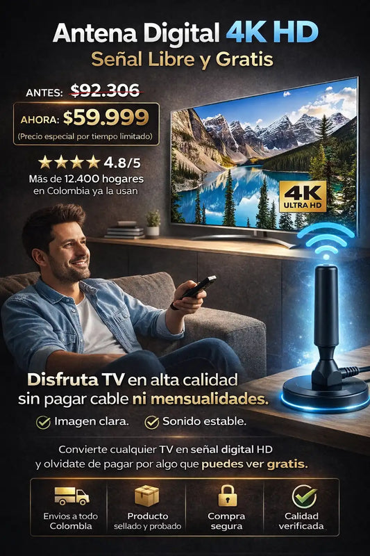 📡 ClearWave® 4K I Tecnología que mejora tu señal.