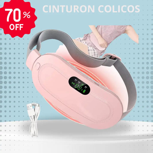 🌸 Cinturon mestrual electrico con masajes