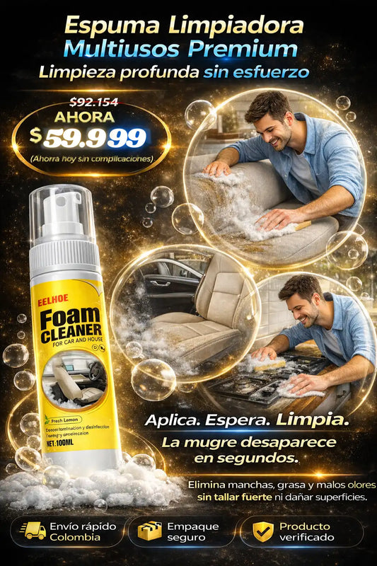 🫧 ESPUMAX I Todo limpio. En una sola espuma