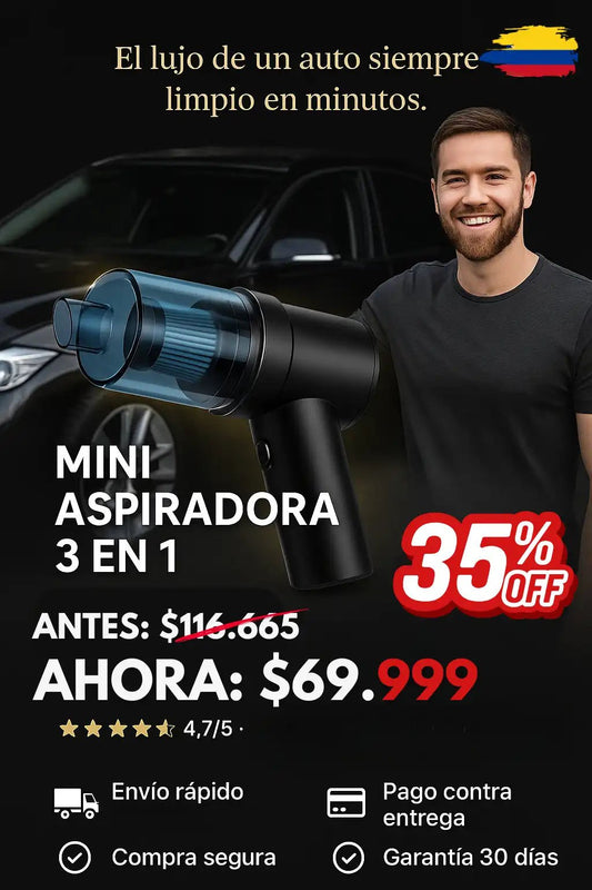 Aspiradora CleanMaster®I 🔴 Limpieza Instantánea - Colombia 🇨🇴