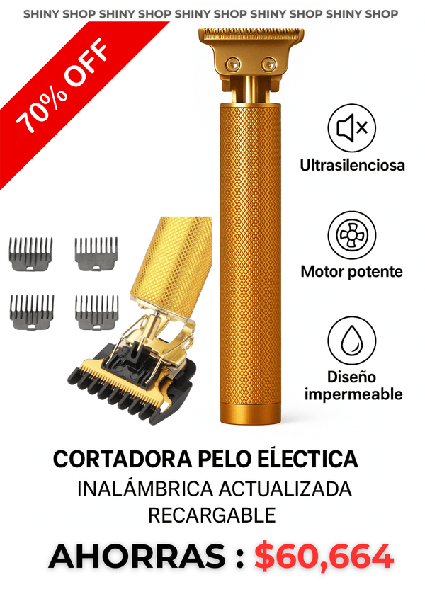 BackPro® Barbera patillera Inalambrica - Shiny Shop