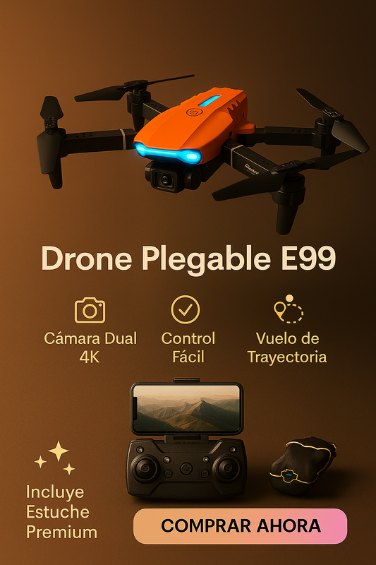 🔴 Drone Plegable E99 | Alta calidad y resistencia en tus manos - Shiny Shop