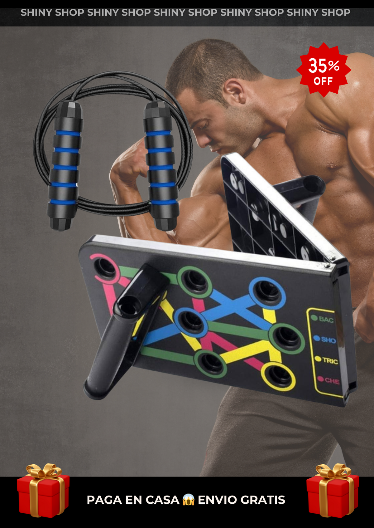 👑 Kit premium | ColorFit® Push + Lazo - Shiny Shop