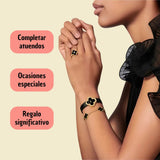 👑 Pulsera Van Cleef | Baño de oro 18K + Estuche Premium Gratis - Shiny Shop