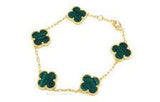 👑 Pulsera Van Cleef | Baño de oro 18K + Estuche Premium Gratis PRO - Shiny Shop
