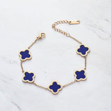 👑 Pulsera Van Cleef | Baño de oro 18K + Estuche Premium Gratis PRO - Shiny Shop