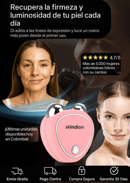 Skindion™ | Microcorriente Reafirmante +🎁 MANUAL RUTINA YOGA FACIAL - Colombia 🇨🇴
