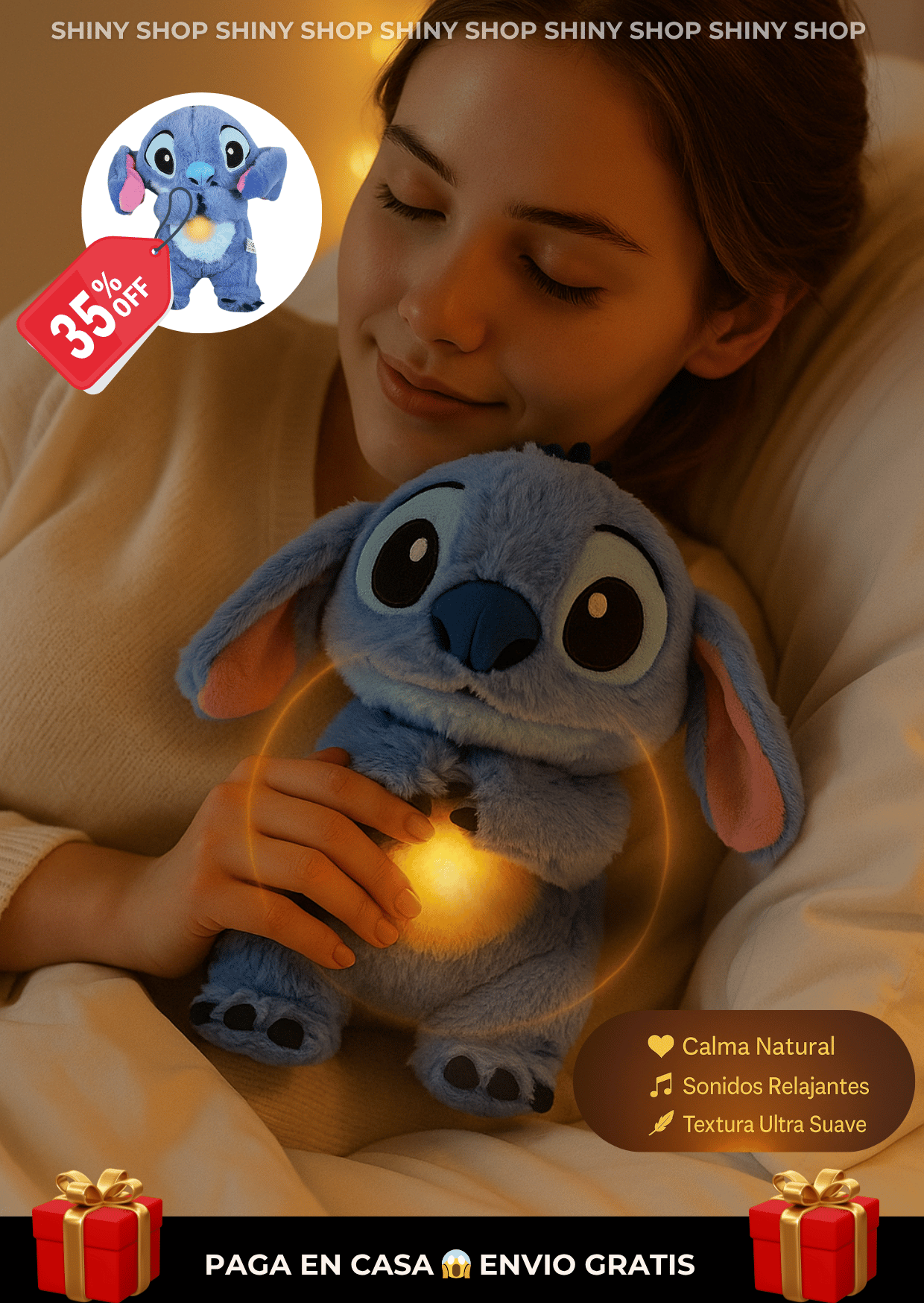 🔴 Stich Respira ™: Tranquilidad y Relajacion al dormir - Shiny Shop